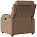 Poltrona Reclinabile In Tessuto Marrone - Foto miniatura 5