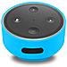 Custodia In Silicone Per Amazon Echo Dot (gen 2) Con Ventosa 8x4x8 Cm. Colore Blu - Foto miniatura 1