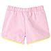 Pantaloncini da Bambina con Bordi Rosa Brillante 92 - Foto miniatura 2