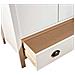 Lusso Casadino -  Armadio A 3 Ante Hill Bianco 127x50x170 Cm In Legno Di Pino - Foto miniatura 7
