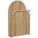 Armadietto Bagno con Specchio e LED ad Arco Rovere 42x13x70 cm - Foto miniatura 8