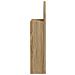Armadietto Bagno con Specchio e LED ad Arco Rovere 42x13x70 cm - Foto miniatura 7
