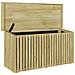 Scatola di Stoccaggio 119x44x58.5 cm Legno di Pino Trattato - Foto miniatura 4