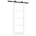 "Porta Scorrevole  con Set Hardware ""ORKDAL"" Bianca 83x211 cm, Porta Interna  con Vetro ""ORKDAL"" Bianca 83x211x4 cm" - Foto miniatura 1