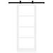 "Porta Scorrevole  con Set Hardware ""ORKDAL"" Bianca 83x211 cm, Porta Interna  con Vetro ""ORKDAL"" Bianca 83x211x4 cm" - Foto miniatura 4