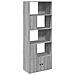 Libreria Grigio Sonoma 70x36x189 cm in Legno Multistrato - Foto miniatura 1