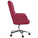 Lusso Casadino -  Sedia Relax Rosso Vino In Velluto - Foto miniatura 3