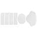 Kit Di Riparazione Per Tallone Scarpe, 2 Set: Ripara Usura E Fori Laterali White - Foto miniatura 2