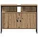 Unità da Bagno 3 pcs Marrone 80 x 30 x 60 cm Legno multistrato - Foto miniatura 9