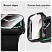 Custodia Protettiva Compatibile Con Apple Watch 46mm (10a Gen) - Pc Nero + Vetro Temperato - Foto miniatura 2