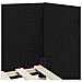 Cornice del letto ad angolo Altro con testiera Nero 90 x 200 cm - Foto miniatura 9