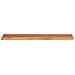 Piano Tavolo 140x40x3,8 cm Rettangolare Legno Acacia Bordi Vivi - Foto miniatura 4