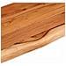 Piano Tavolo 140x40x3,8 cm Rettangolare Legno Acacia Bordi Vivi - Foto miniatura 6