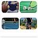 Ginocchiera Con Supporto A Doppia Compressione - Ideale Per Sport E Fitness Pink+grey - Foto miniatura 5