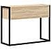 Tavolino con cassetto Sonoma 100 x 36 x 75 cm Legno multistrato - Foto miniatura 8