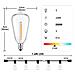 Catena Luminosa Led 7.6m Con 10 Lampadine Di Ricambio - Spina Ue (220v) - Nera, Illuminazione Decorativa Per Esterni - Foto miniatura 2