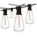 Catena Luminosa Led 7.6m Con 10 Lampadine Di Ricambio - Spina Ue (220v) - Nera, Illuminazione Decorativa Per Esterni - Foto miniatura 1