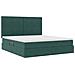 Letto con contenitore e materasso Verde Scuro 180 x 200 cm - Foto miniatura 5