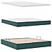 Letto con contenitore e materasso Verde Scuro 180 x 200 cm - Foto miniatura 8