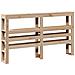 Letto per Anziani con Testiera 120x200 cm Legno Massello Pino - Foto miniatura 8