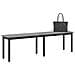panchina Grigio Sonoma 160 x 35 x 45 cm Legno multistrato - Foto miniatura 3