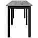 panchina Grigio Sonoma 160 x 35 x 45 cm Legno multistrato - Foto miniatura 6