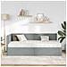 Struttura Letto Angolare con Materasso 2 pcs Grigio chiaro - Foto miniatura 3