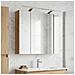 Mobiletto per specchio da bagno con porta Rovere Artigianale - Foto miniatura 4