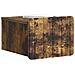 Mobiletto da notte a muro 2 pcs Rovere Fumo 33 x 34,5 x 24 cm - Foto miniatura 2