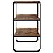 Tavolo consolle Rovere Fumo 80 x 41 x 75 cm - Foto miniatura 5