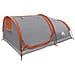 Tenda da Trekking Impermeabile 1 persona Grigio e arancione - Foto miniatura 3