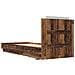 Struttura letto con testata Legno antico Legno ingegnerizzato - Foto miniatura 5
