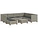 9 pz Set Lounge in Rattan con Cuscini GENDT Rattan naturale - Foto miniatura 2