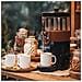 SHK802 Dispenser cioccolata calda, 1200 W, serbatoio 3 L rimovibile, termostato regolabile, nero - Foto miniatura 5