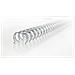Spirali metalliche WireBind argento 11 mm (100)  - Foto miniatura 3