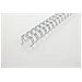 Spirali metalliche WireBind argento 11 mm (100)  - Foto miniatura 4