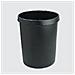 cestino gettacarte 45lt nero helit economy - Foto miniatura 1