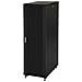 RACK19" ARMADIO 42U LK1942U610NV Mod. da terra L600xP1000xA2055 - nero con porta vetro - Assemblato - EAN: 8028400040732 - Foto miniatura 1
