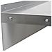 2 Mensole a Muro in Acciaio Inossidabile Inox per Cucina Commerciale Mensole a Parete per Ristoranti Catering Resistente alla Corrosione da 1400mm x 300mm - Foto miniatura 10