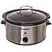 Pentola Elettrica Slow Cooker, In Acciaio, Da 34 Cm Grigio - Foto miniatura 1