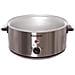 Pentola Elettrica Slow Cooker, In Acciaio, Da 34 Cm Grigio - Foto miniatura 5