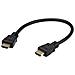 0.3m Hdmi 2.0 Cable M /m 30awg Black - Foto miniatura 3