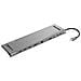 Docking Usb Typec 10 In 1 (3xusb3.0, 1xusb-c, 1xhdmi 4k/60hz, 1xvga, 1xgiga Lan, 1xaudio In/out, 1xsd/microsd Reader, Pw - Foto miniatura 5