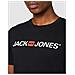 Jjecorp Logo Jack Jones Uomo Tee Ss Girocollo Noos T-shirt Nero (black Dettaglio Slim Fit) X-small - Foto miniatura 2