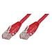 Cat6 UTP 0.5m 0.5m Rosso cavo di rete - Foto miniatura 1