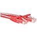 Cavo Rete - Categoria 6 - 3 m - 1 x RJ-45 Maschio Rete - 1 x RJ-45 Maschio Rete - Cavo patch - Rosso - Foto miniatura 1