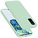 Custodia Compatibile Con Samsung Galaxy S20 In Liquid Verde Chiaro - Coperchio Protettivo In Silicone Tpu Flessibile - Foto miniatura 1