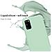 Custodia Compatibile Con Samsung Galaxy S20 In Liquid Verde Chiaro - Coperchio Protettivo In Silicone Tpu Flessibile - Foto miniatura 3