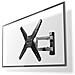 Tvwm5530bk Supporto Tv A Parete 106,7 Cm (42"") Argento, Nero - Foto miniatura 1