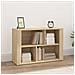 Credenza Rovere Sonoma 80x30x54 Cm In Legno Multistrato - Foto miniatura 1